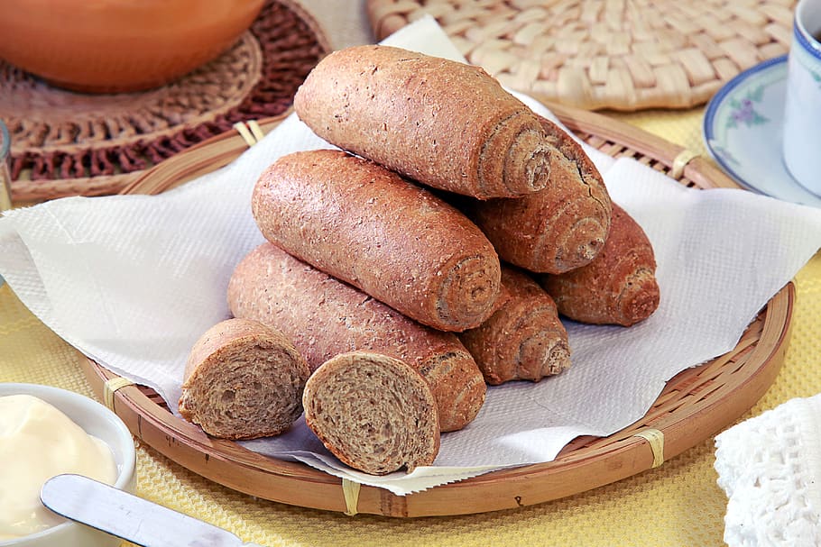 whole wheat bread, snack, food, healthy, the bakery, edible HD wallpaper