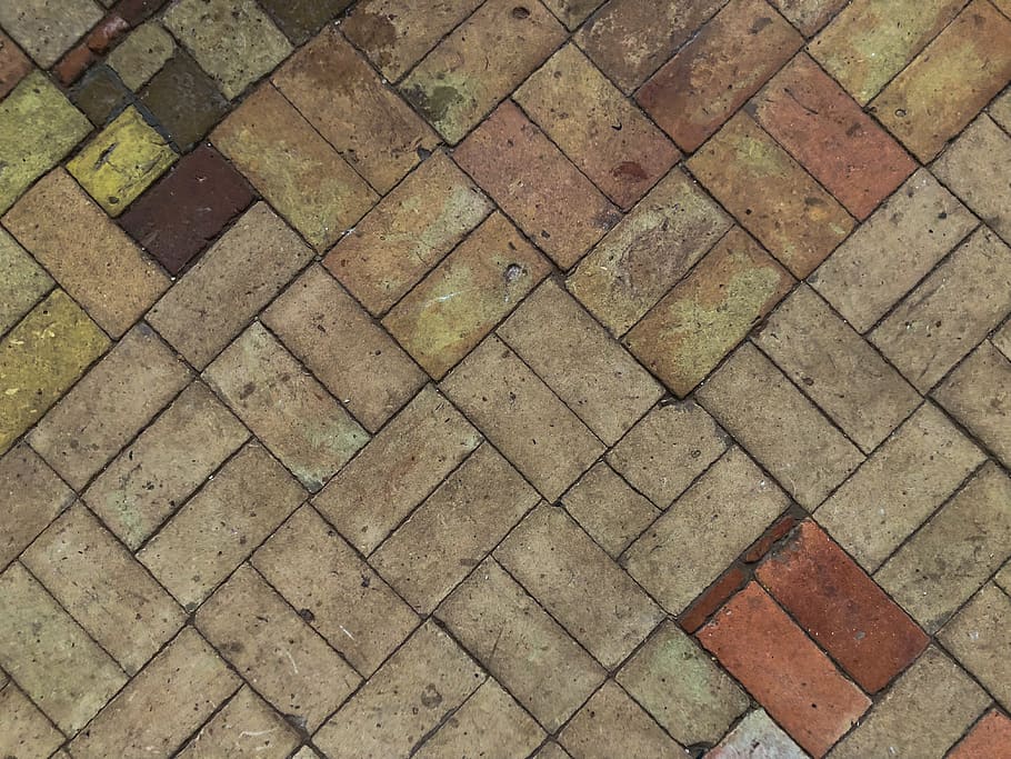 brick, floor, path, wood, wall, united kingdom, blythburgh, HD wallpaper