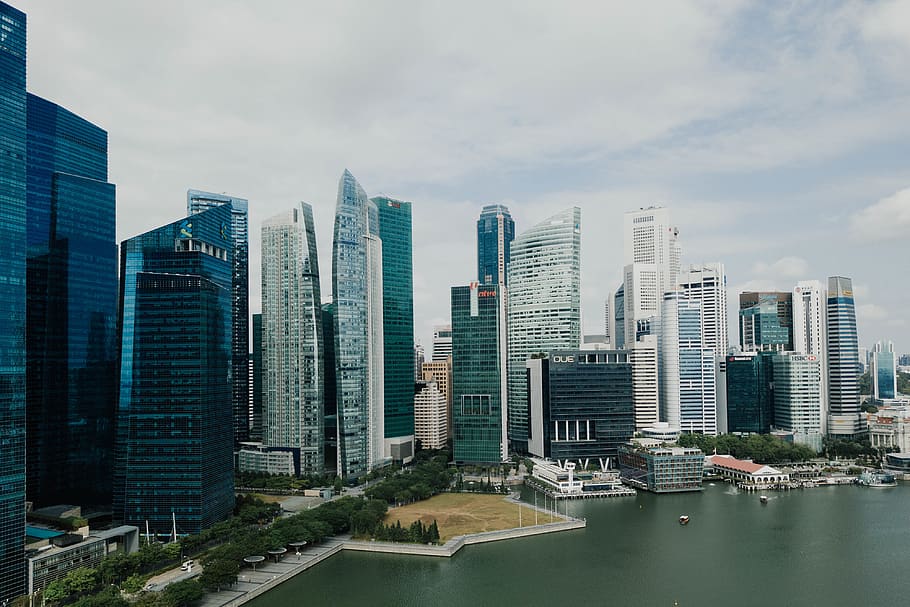 city scape during daytime, building exterior, built structure HD wallpaper