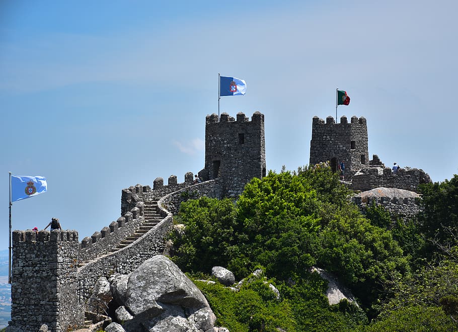 gray fort during daytime, architecture, built structure, building exterior HD wallpaper