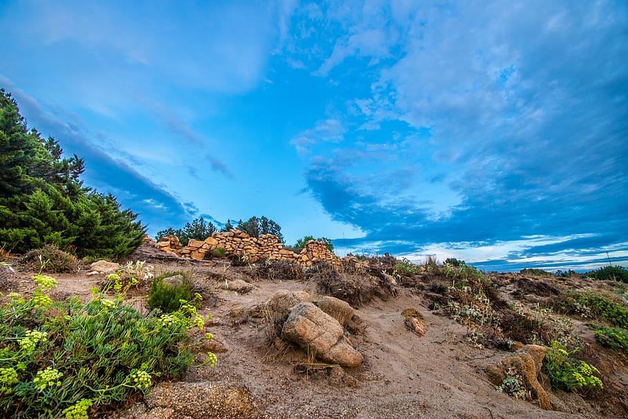 Online crop | HD wallpaper: italy, sardinia, clouds, beach, sand, wall ...