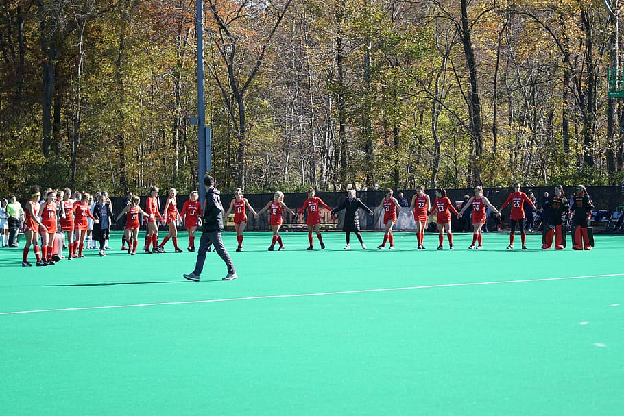field hockey, group of people, crowd, large group of people HD wallpaper