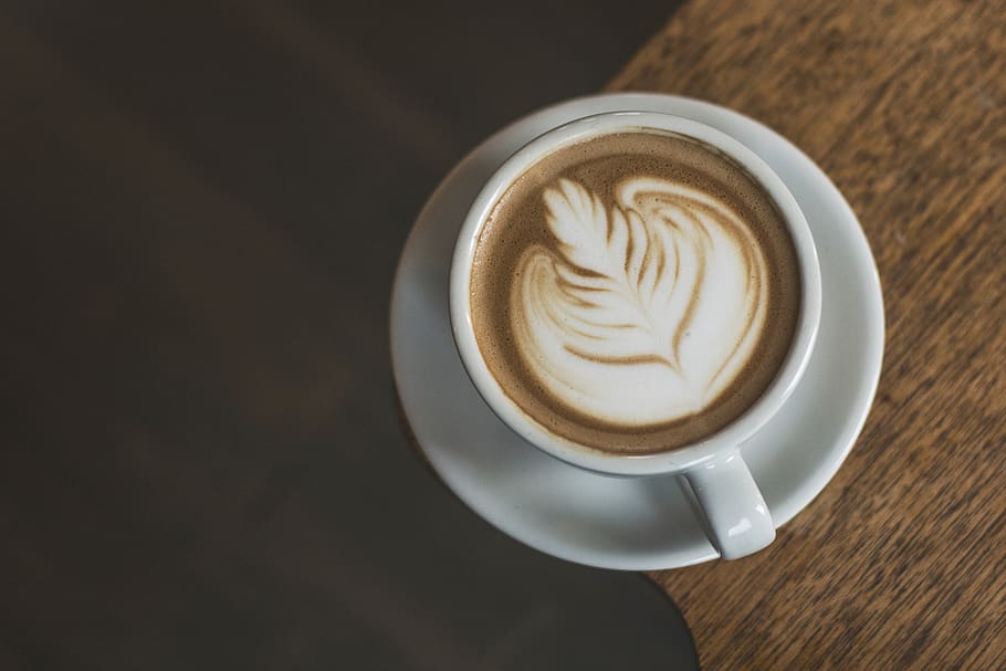 coffee, latte, art, espresso, coffee shop, caffelatte, cup HD wallpaper
