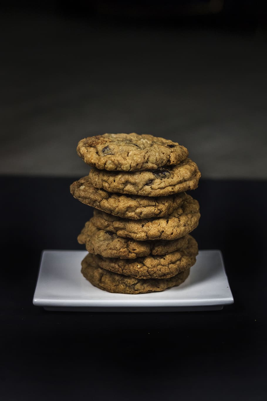 cookies, food, food photography, cookiedough, stack of cooky, HD wallpaper