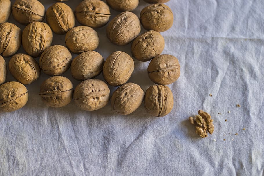 nut, walnut, healthy, walnuts, shell, food, delicious, brown HD wallpaper