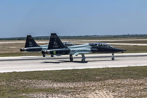 air force, t38, jet, trainer, aircraft, airplane, aviation HD wallpaper