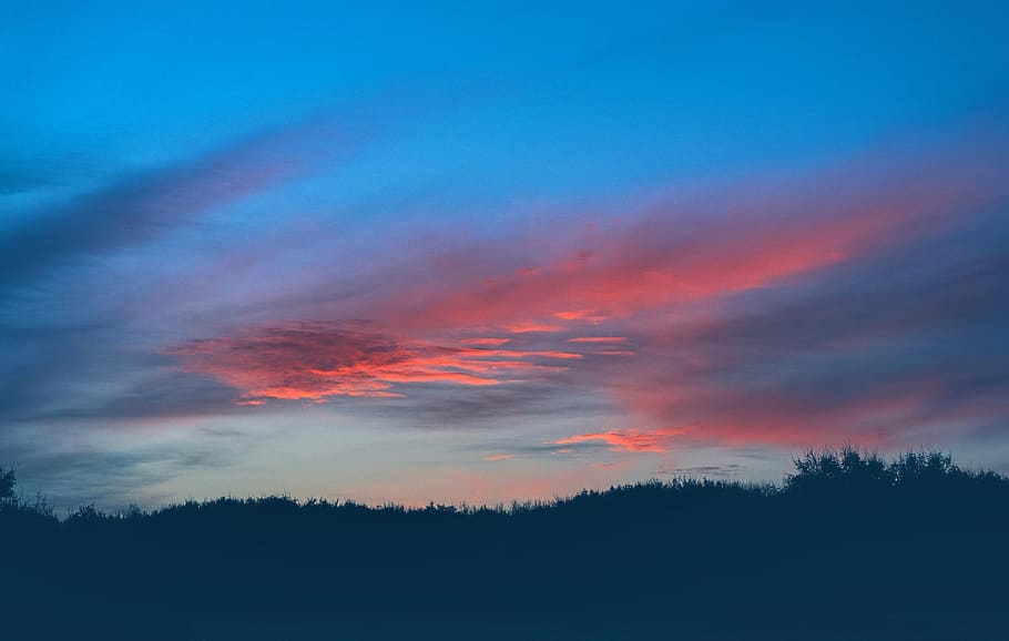 sky, sunrise, beauty in nature, cloud - sky, tranquil scene HD wallpaper