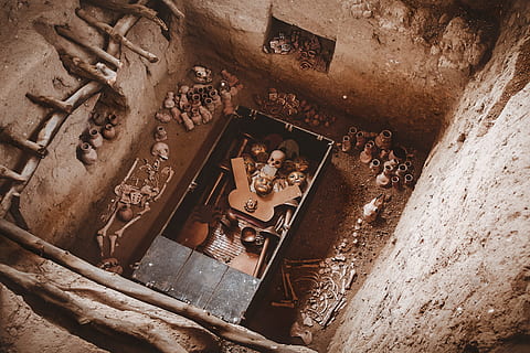 peru, landscape, skeleton, canonperu, culture, chiclayo, señordesipan HD wallpaper