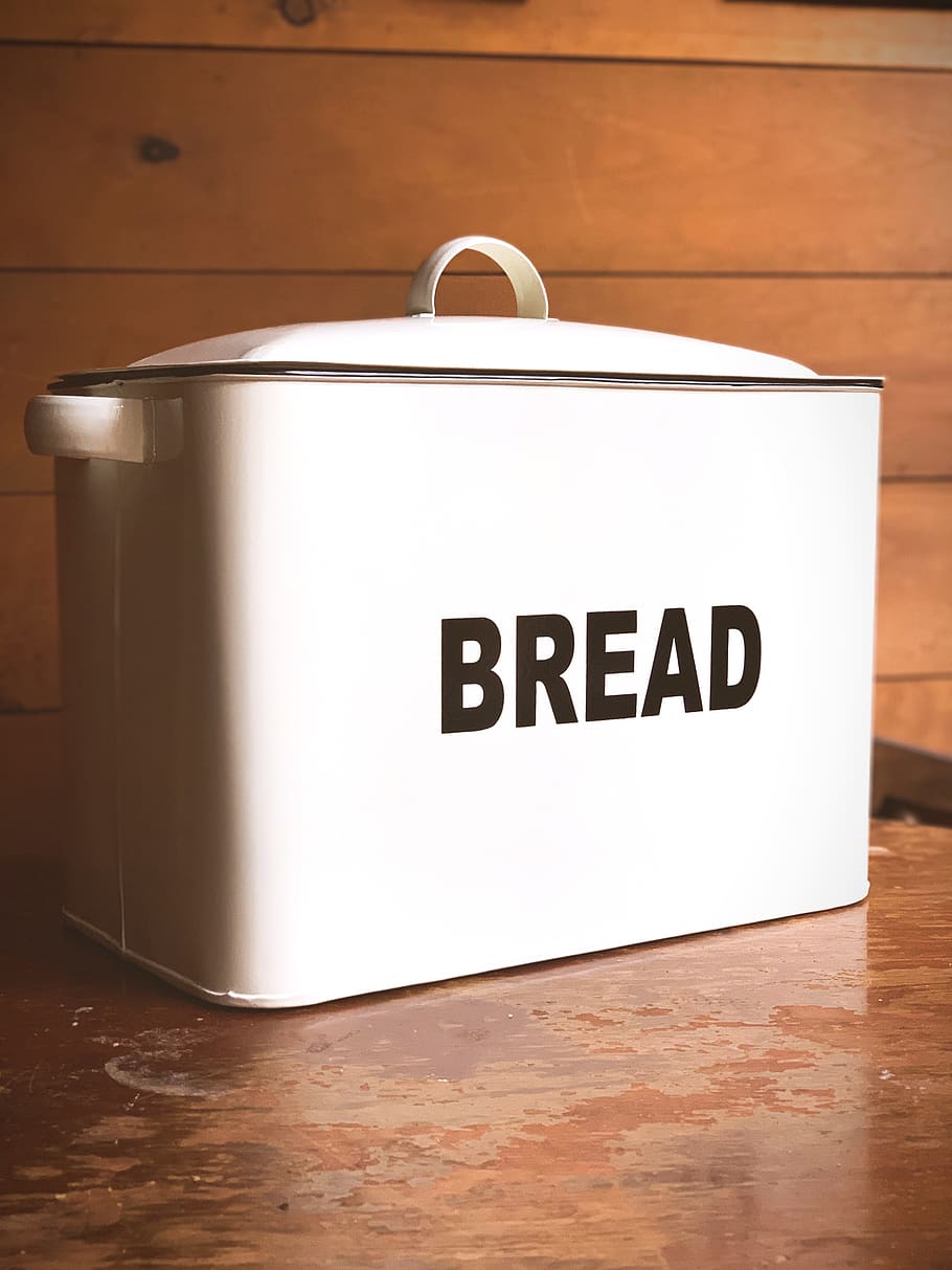 closed bread box on table, appliance, cooker, slow cooker, kitchen HD wallpaper