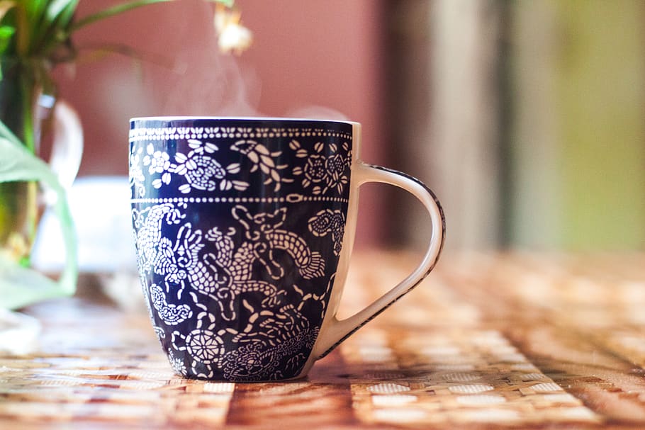 breakfast, morning, coffee, tea, cup, mug, food and drink, refreshment HD wallpaper