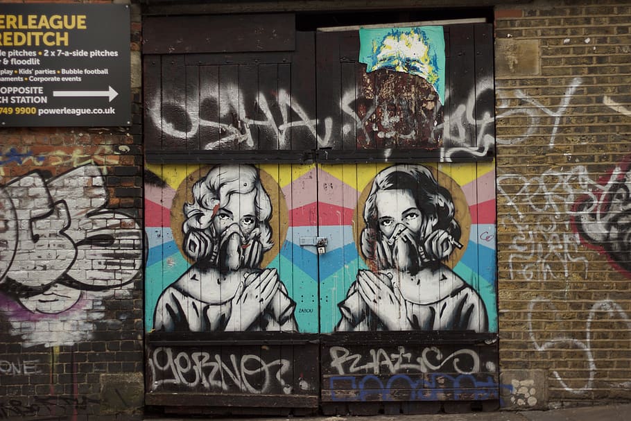 brick lane, united kingdom, london, streetart, london uk, graffiti, HD wallpaper
