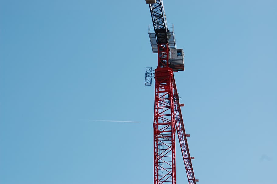 shipyard, building, crane, elevator, height, crane - construction machinery HD wallpaper