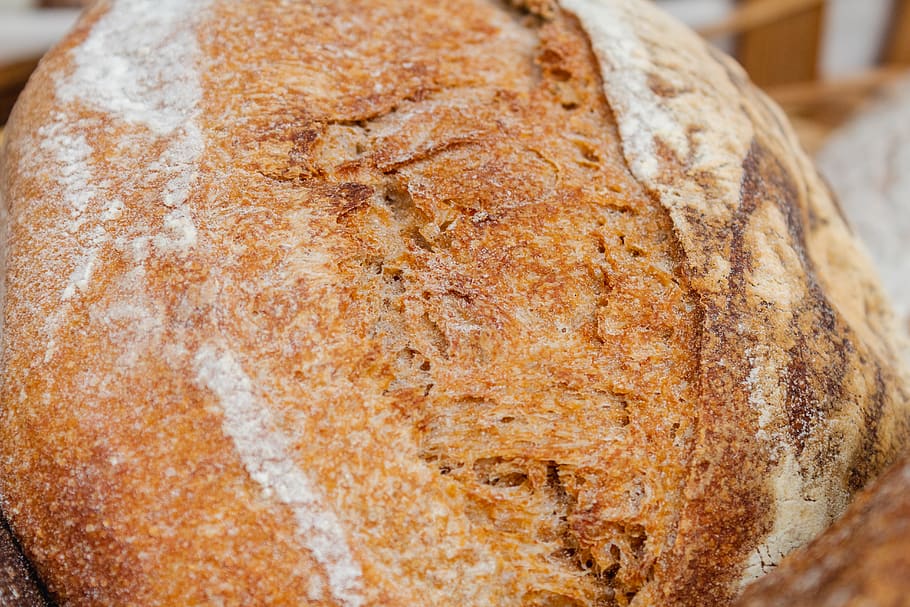 baked bread, food and drink, close-up, freshness, indoors, still life HD wallpaper