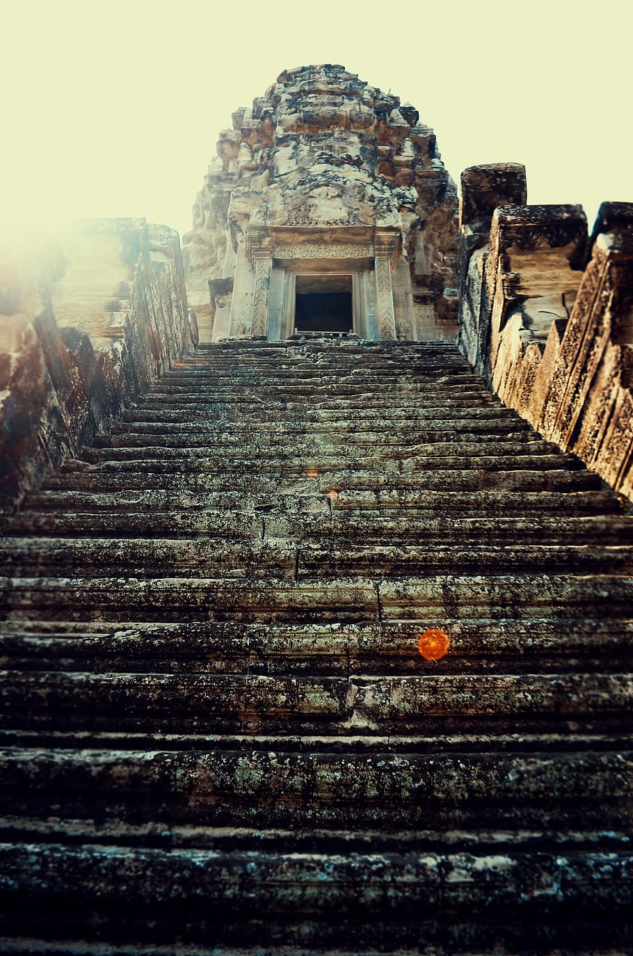 Photo of Brown Concrete Temple, ancient, architecture, building HD wallpaper
