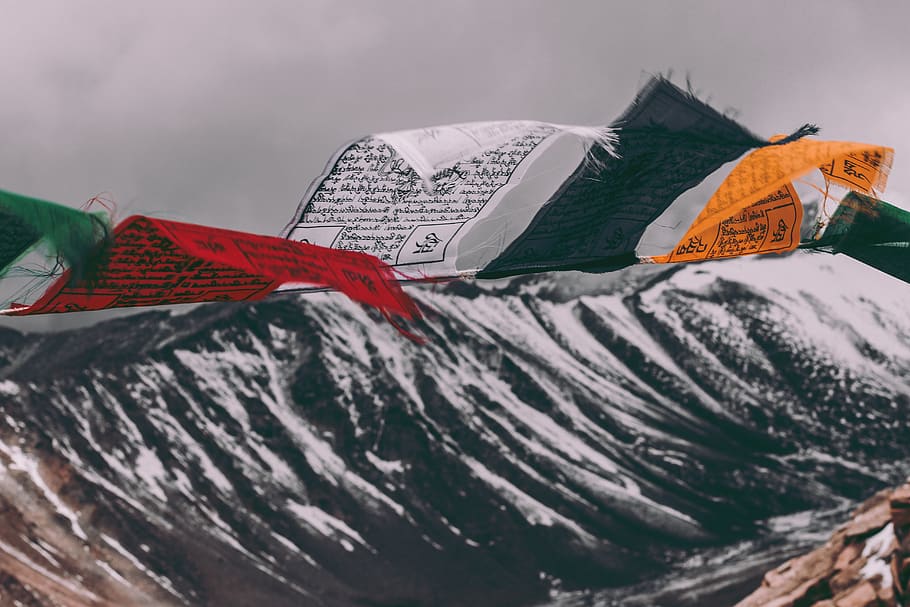 Different Colors Of Tags, adventure, assorted, climb, daylight HD wallpaper