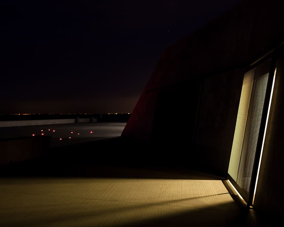 denmark, amager beach park, night, illuminated, dark, indoors HD wallpaper