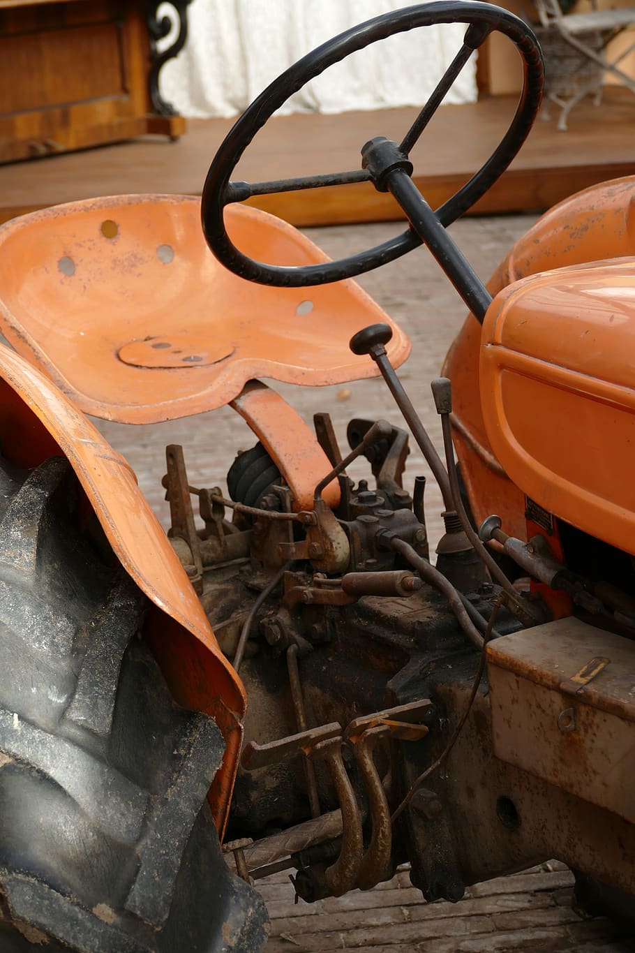 tractor, vehicle, oldtimer, vintage, motor, historical, agriculture HD wallpaper