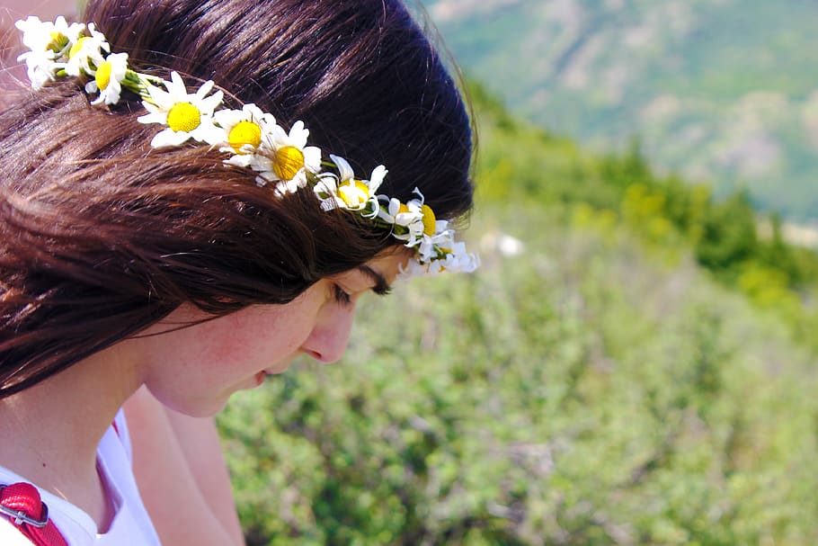 georgia, mtskheta, flowering plant, one person, real people HD wallpaper