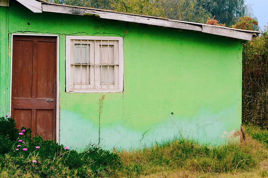 chile, melipilla, building exterior, plant, architecture, house HD wallpaper