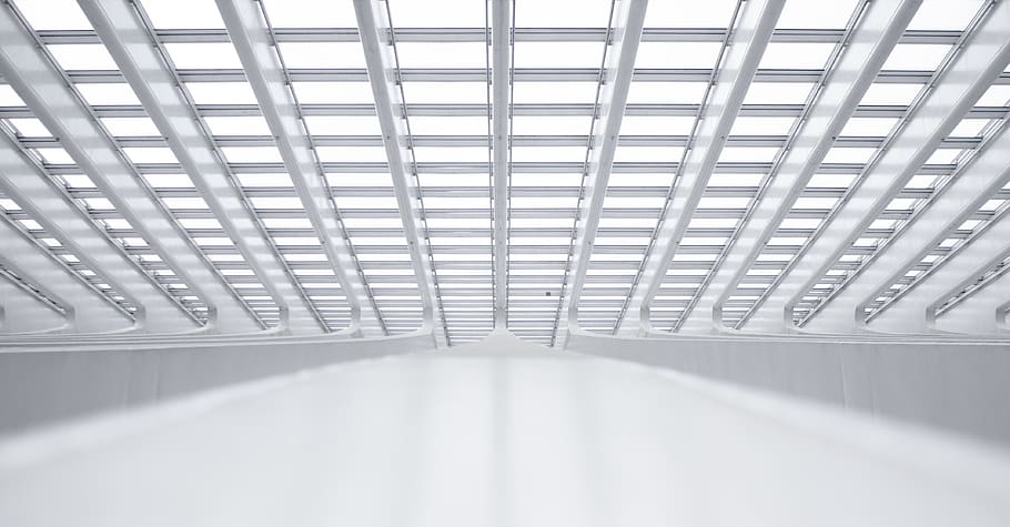 architecture, building, skylight, window, belgium, liège, structure HD wallpaper