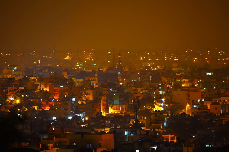 Night Beautiful Bangalore City HD phone wallpaper | Pxfuel