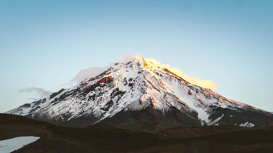 white mountain, mountain range, peak, outdoors, nature, russia HD wallpaper