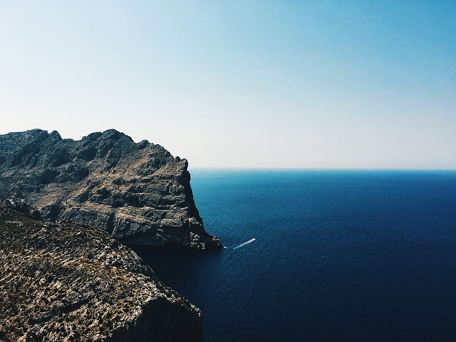 spanien, pollença, sea, water, scenics - nature, beauty in nature HD wallpaper