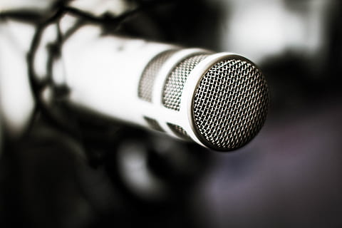 HD Wallpaper: Mic, Podcast, Microphone, Broadcasting, Communication ...