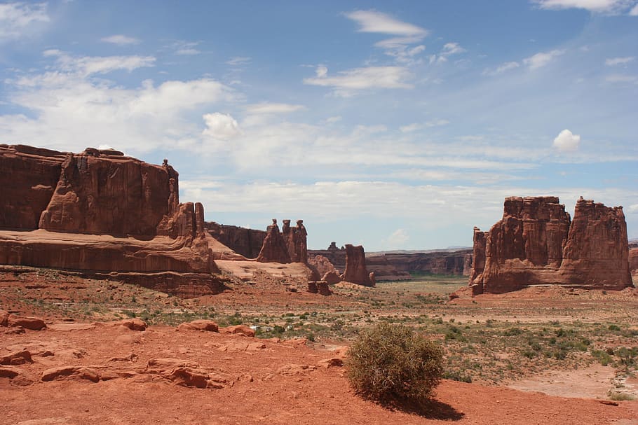 Photo Of Desert, arid, canyon, daylight, dry, landscape, nature HD wallpaper