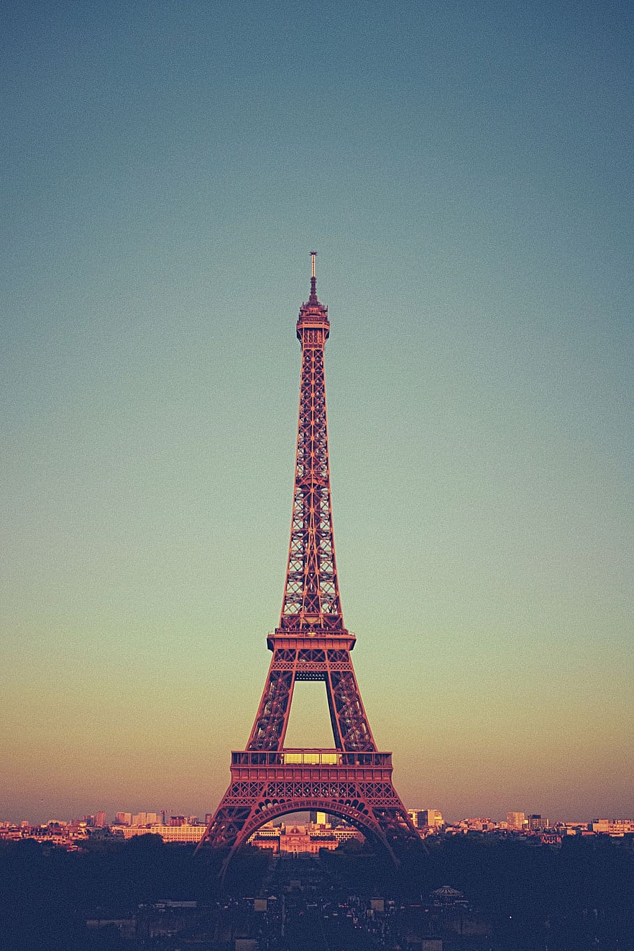 brown Eiffel tower under grey sky, architecture, built structure HD wallpaper