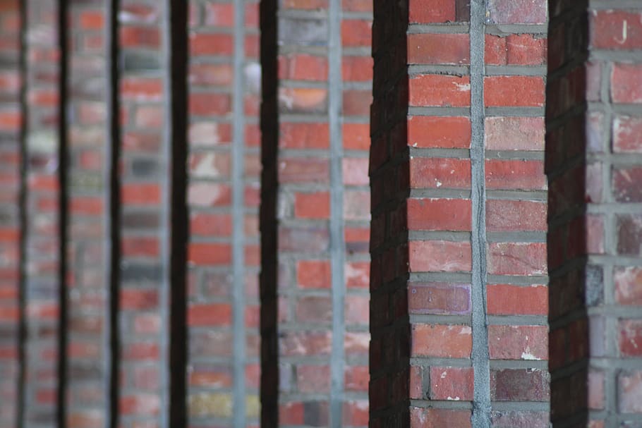 columnar, pillar, light, shadow, support, stone, architecture HD wallpaper