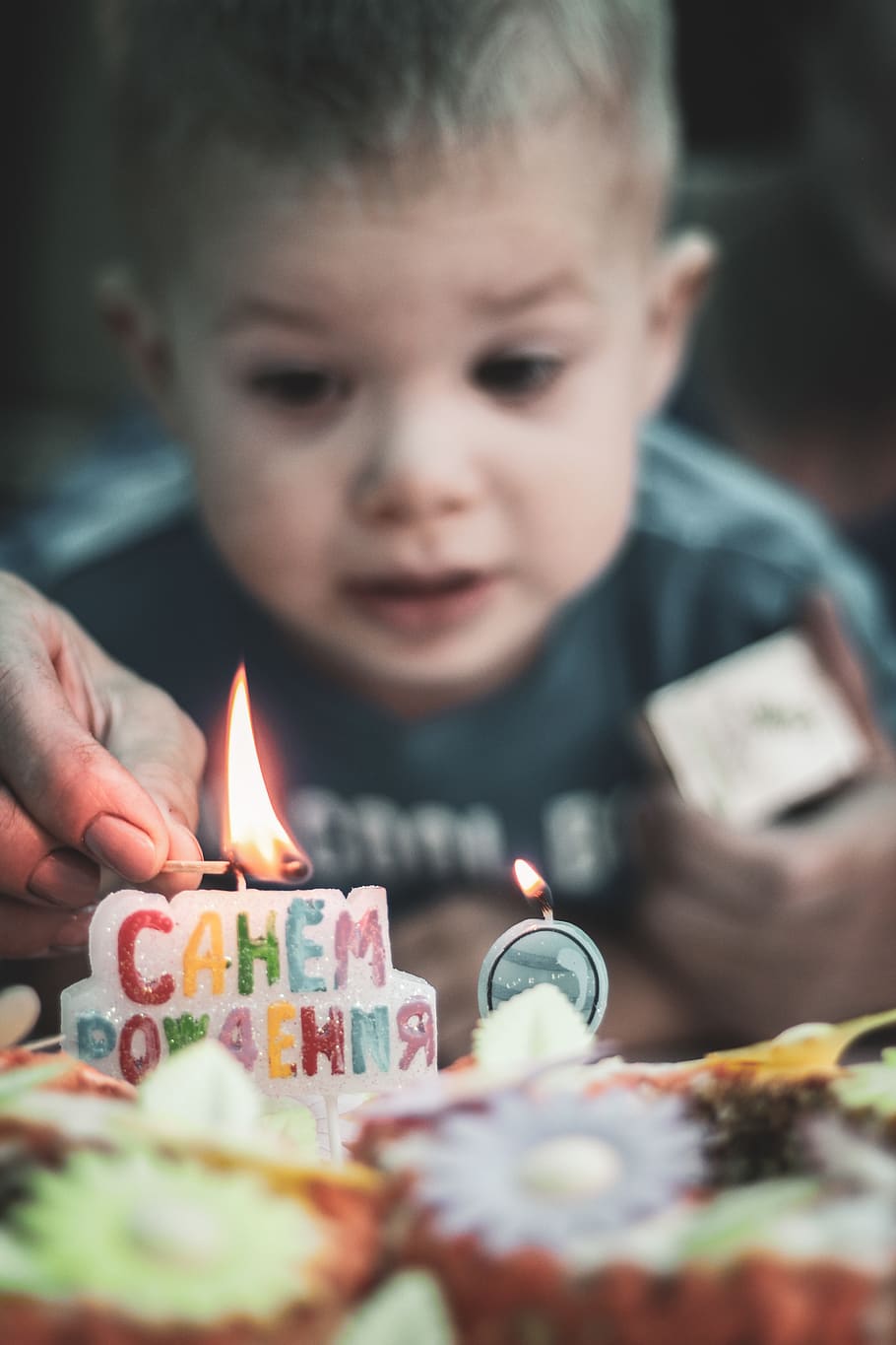 HD wallpaper: boy about to blow birthday candle, human, person, dessert,  cake | Wallpaper Flare