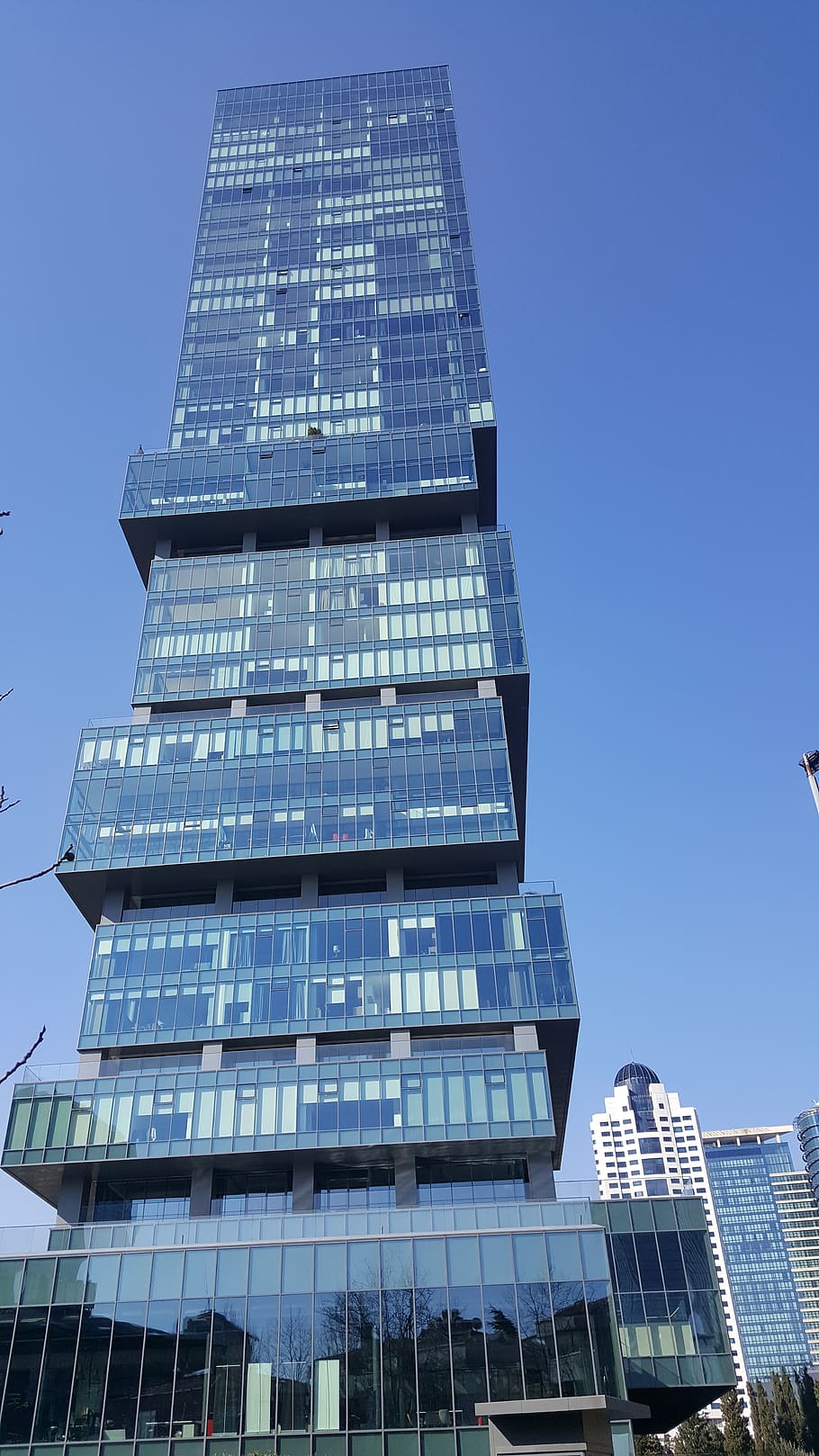 building, bina, bussiness, blue, built structure, architecture HD wallpaper