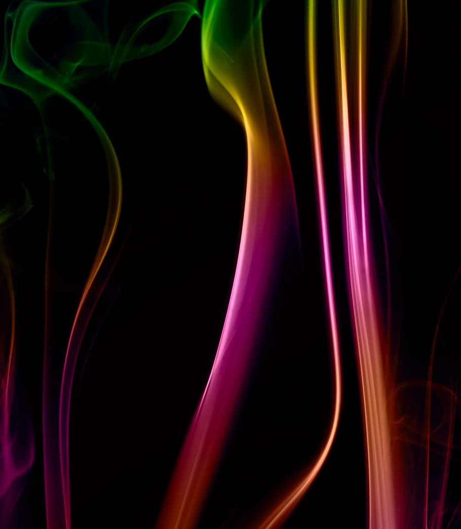 colored, colorful, colour, curl, curve, dynamic, effect, fantasy HD wallpaper