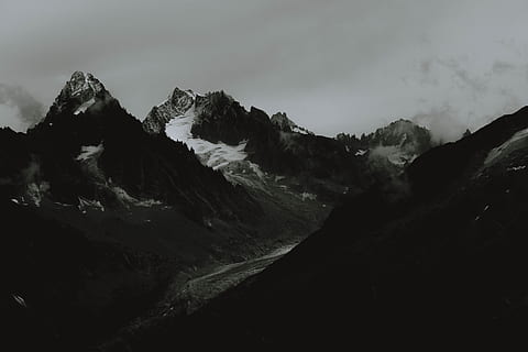 mountain, outdoors, nature, mountain range, peak, ice, adventure HD wallpaper
