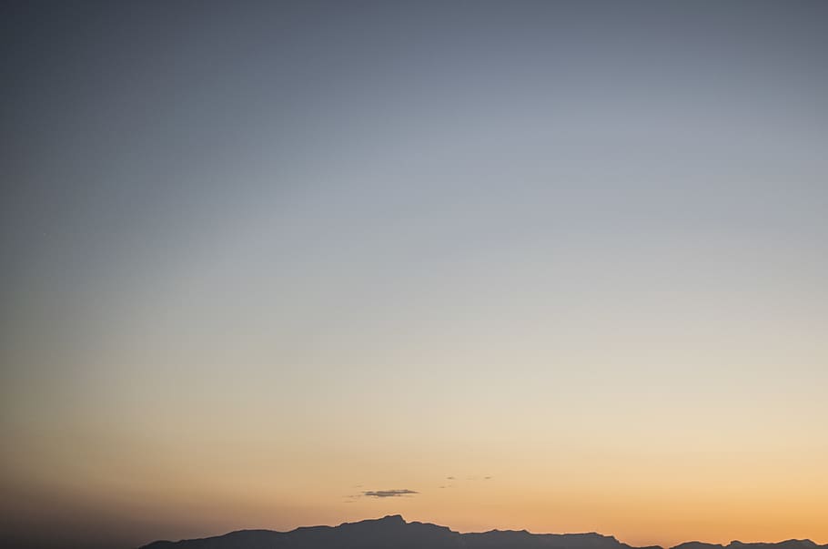 spain, cambrils, mountains, beach, sunset, sky, beauty in nature HD wallpaper