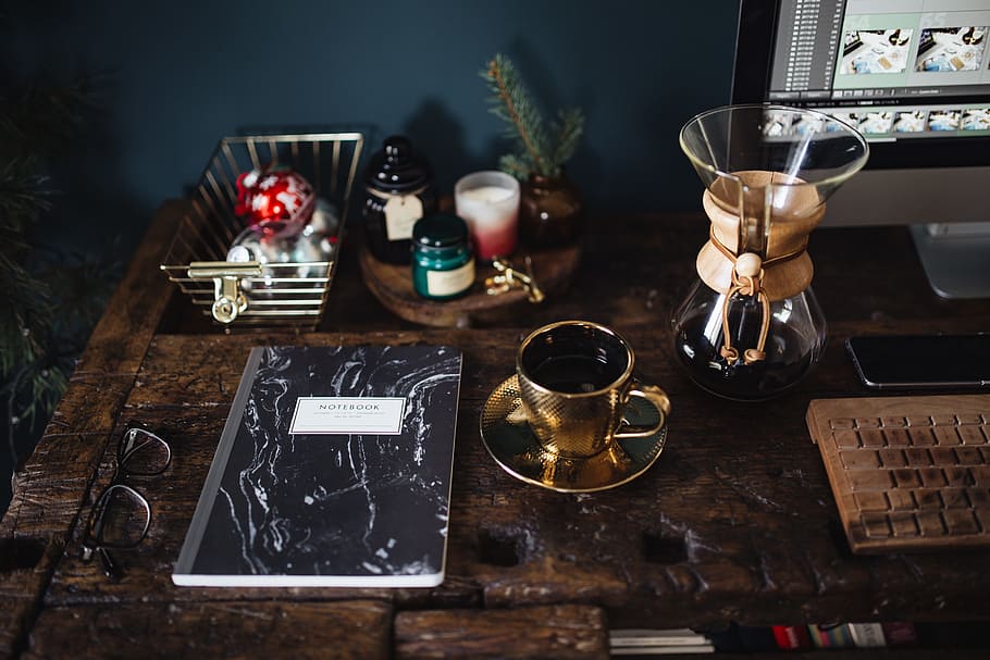 Vintage Workbench Desk, office, workspace, old, retro, wooden HD wallpaper