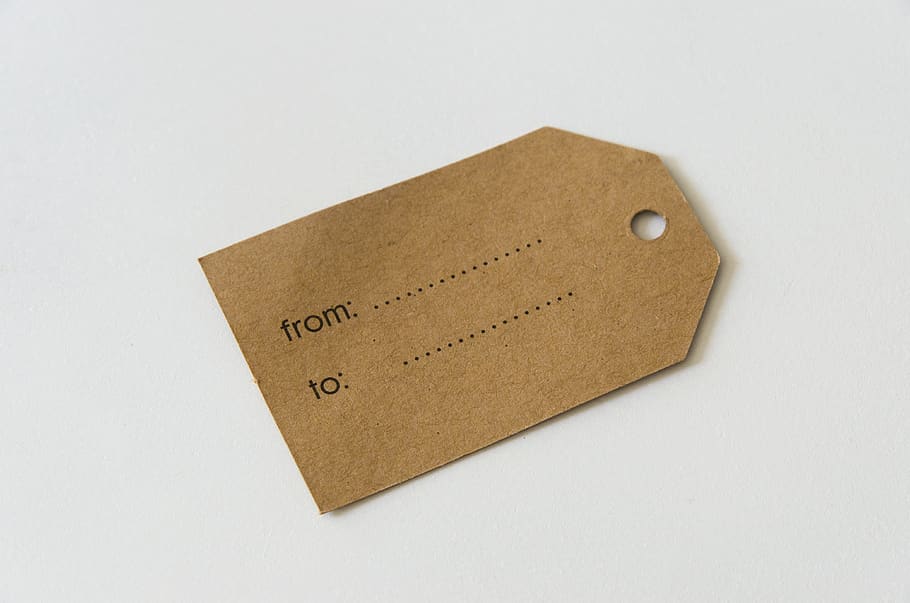 label, paper, kraft, template, blank, empty, decoration, tag HD wallpaper