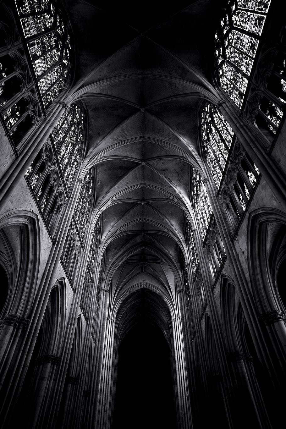 dome building interior, france, lyon, cathedral, church, architecture HD wallpaper
