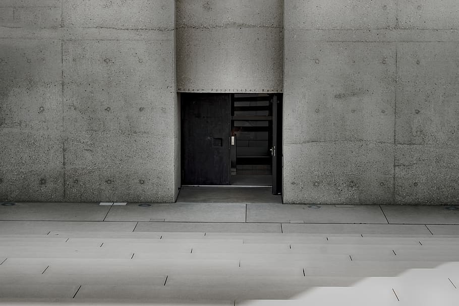 münchen, germany, egyptian museum munich, shadow, entrance HD wallpaper