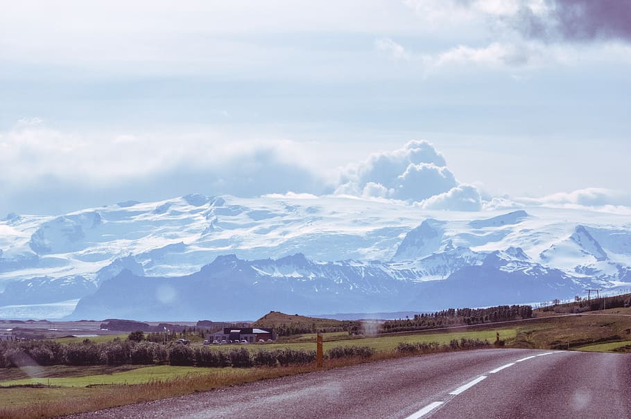 iceland, vatnajokull, sony, travel, road, adventure, glacier, HD wallpaper
