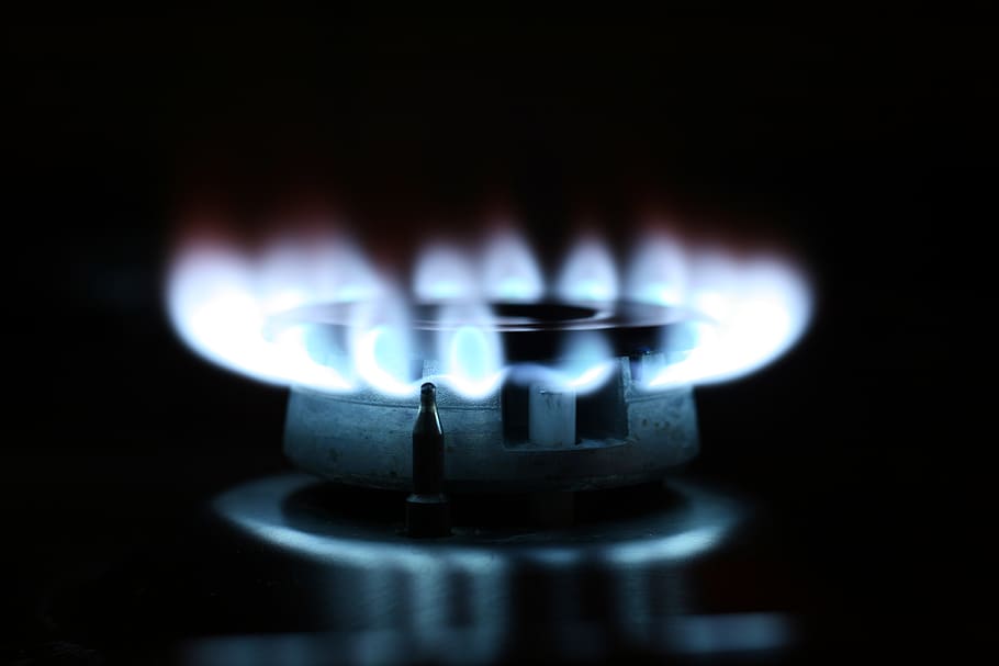 gas, stove, fire, flames, heat, hot, chef, kitchen, heat - temperature HD wallpaper