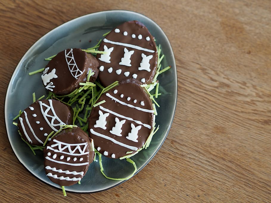 food, chocolate, bake, easter, easter bunny, nibble, candy HD wallpaper