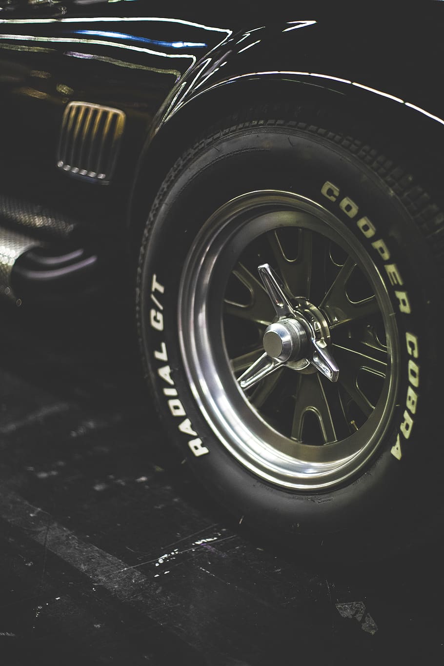 Vehicle With Cooper Cobra Tire, AC Cobra 427, auto, auto racing, HD wallpaper