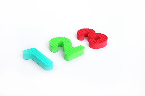 number, counting, math, red, green, block, alphabet, cube, word HD wallpaper