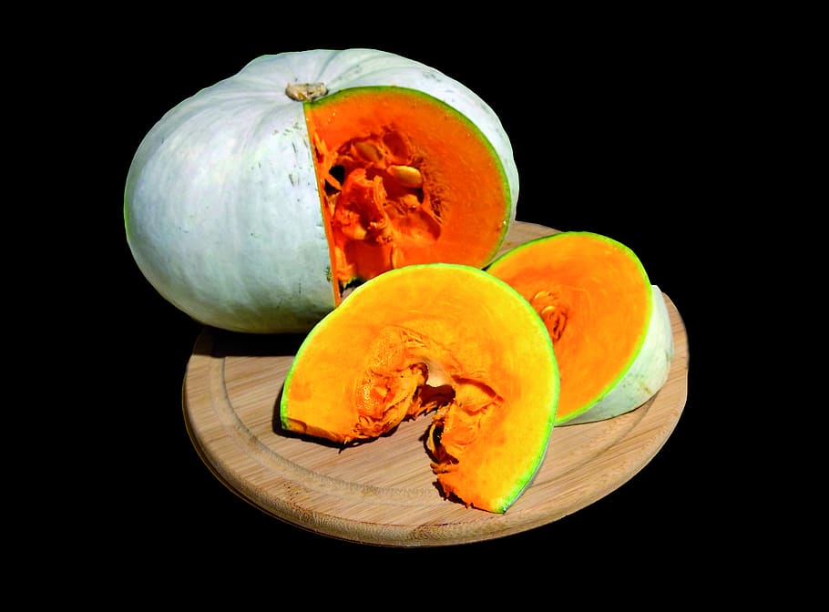 pumpkin, vegetable, orange, halloween, nutrition, a piece of HD wallpaper