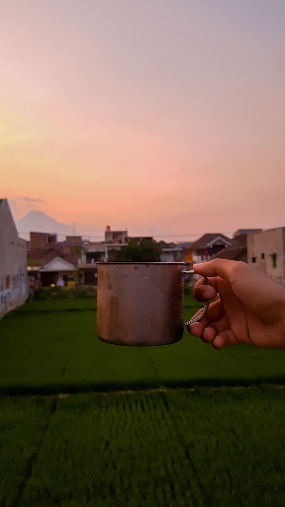 indonesia, human hand, human body part, sunset, built structure HD wallpaper