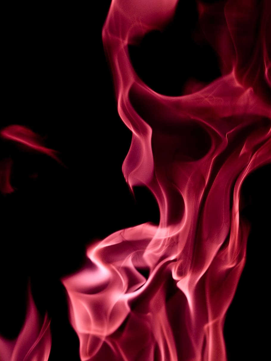 flames, flickering, fire, burning, study, energy, bright, colorful, HD wallpaper