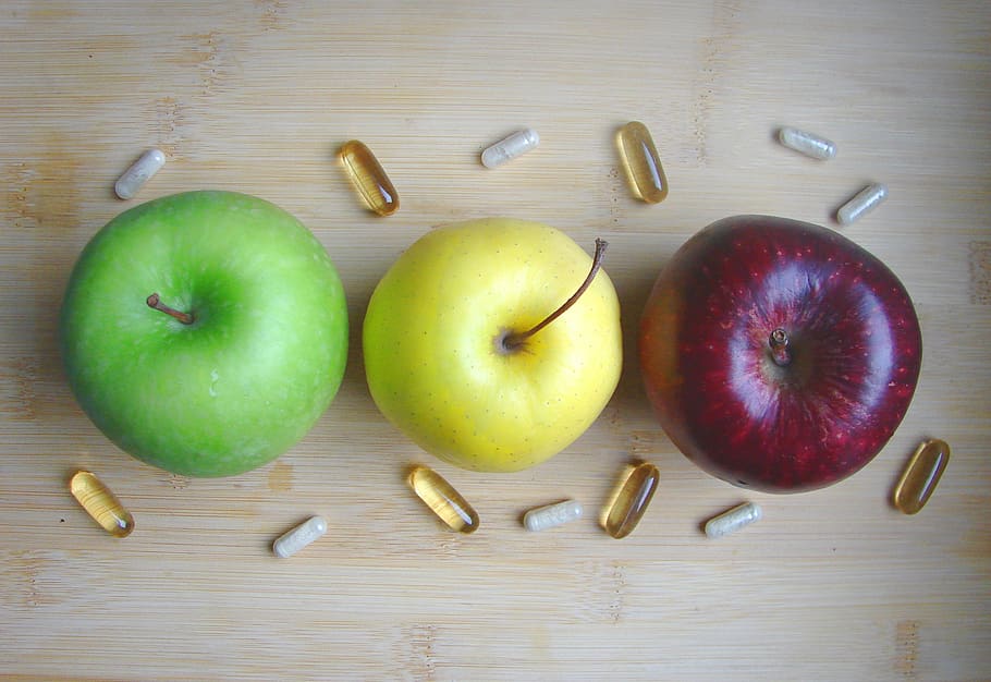 apple, fruit, fruits, vitamins, delicious, red, sweet, healthy HD wallpaper