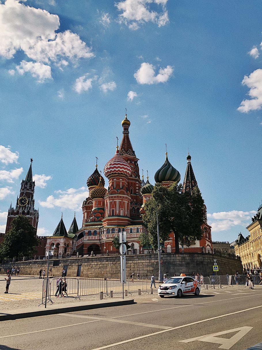 Saint Basil's Cathedral, town, downtown, city, building, urban HD wallpaper